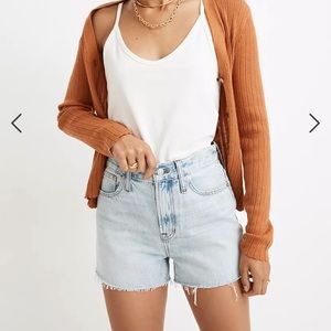 Madewell Perfect Jean Short Millman Wash Size 29